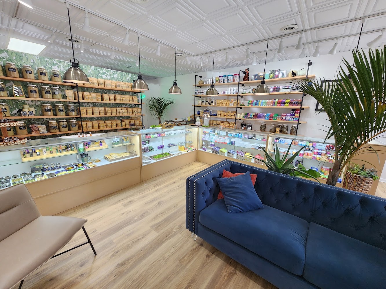 Inside the family-owned Acadia Botanicals store in Penfield, New York