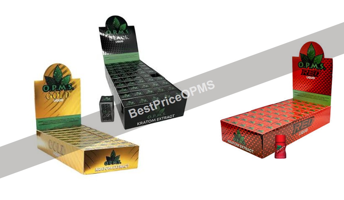 OPMS Gold, Black and Red shot cases